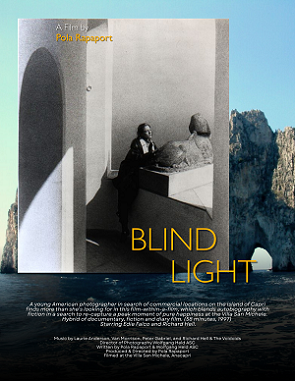 Thursday, 9 October, 6:30 pm — Screening of the film “Blind Light” by Pola Rapaport